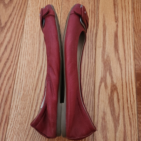 Franco sarto leather ballerina flats, US 5.5, lightly worn - Picture 6 of 8